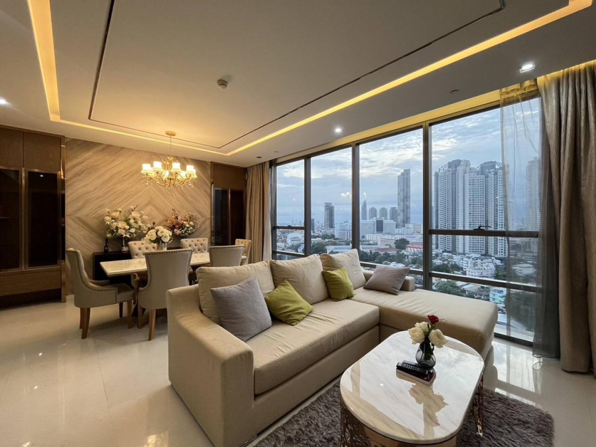 For RentCondoSathorn, Narathiwat : 🔥HOT Luxury condo in CBD Sathorn area🔥The Bangkok Sathorn(2b2b 117sqm) Tel.0970986763