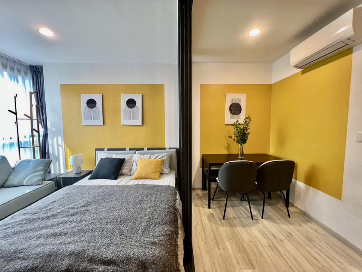 For RentCondoRatchadapisek, Huaikwang, Suttisan : 🔥Beautiful, as shown in the picture, ready to move in🔥 𝐗𝐓 𝐇𝐔𝐀𝐈𝐊𝐇𝐖𝐀𝐍𝐆 7th floor, Building A, fully furnished with electrical appliances, rent 17,000/month ✅ 𝐋𝐢𝐧𝐞: @𝐬𝐚𝐧𝐡𝐚𝐩𝐫𝐨𝐩𝐞𝐫𝐭𝐲