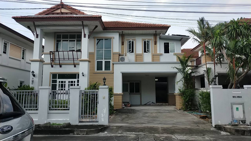 For SaleHouseSamut Prakan,Samrong : For sale: Single house, already extended, Ananda Sport Life, usable area 170 sq m, size 61.3 sq wa, near Suvarnabhumi Airport