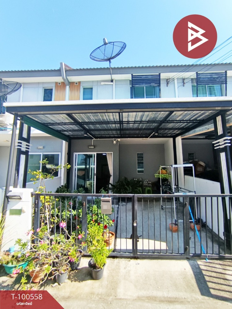 For SaleTownhouseSamut Prakan,Samrong : Townhouse for sale, Pruksa Village 114/2 Theparak-Muang Mai, Samut Prakan