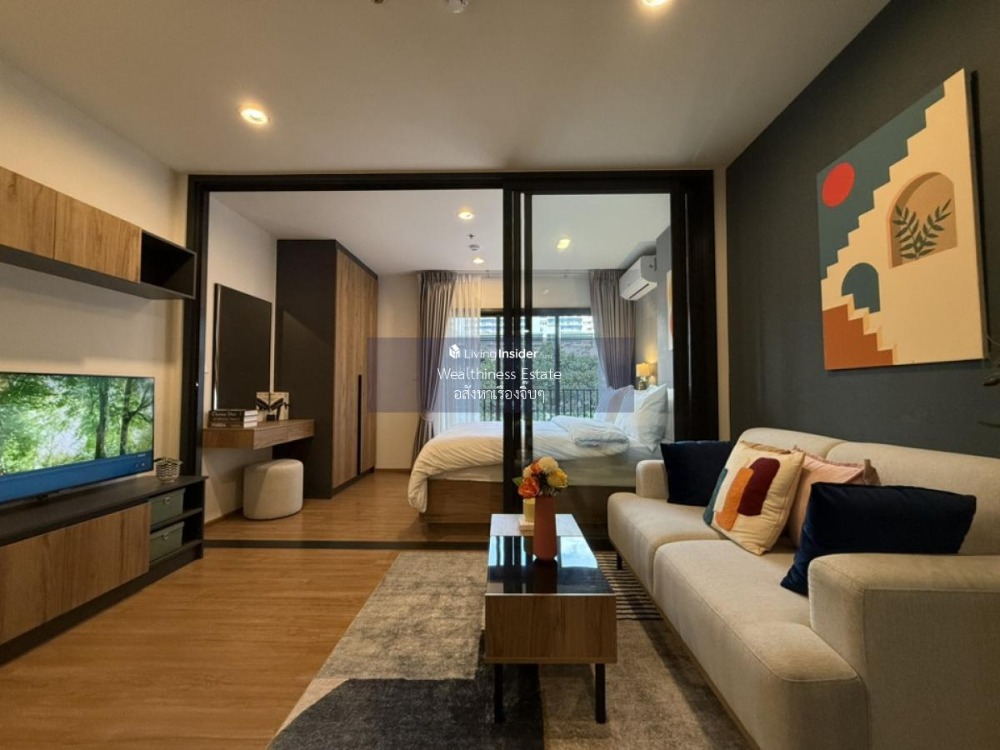 For SaleCondoLadprao, Central Ladprao : 𝗧𝗵𝗲 𝗟𝗶𝗻𝗲 𝗩𝗶𝗯𝗲 | 1 🛌 1 🛁 32.98 sq.m. only 5.18 million baht. Make an appointment to view the project 092-669-2991 (Fern)