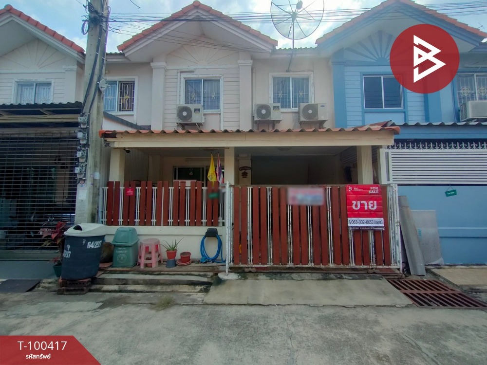 For SaleTownhouseNonthaburi, Bang Yai, Bangbuathong : Townhouse for sale, Pruksa Village 37, Bang Yai, Nonthaburi