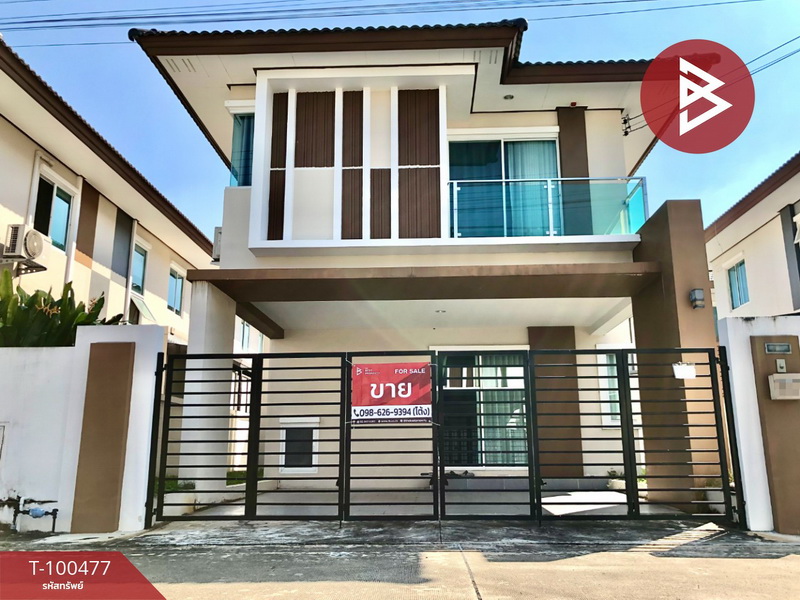 For SaleHousePathum Thani,Rangsit, Thammasat : Single house for sale, Baan Fah Piyarom Tendro Phase 15 project, Lam Luk Ka, Pathum Thani