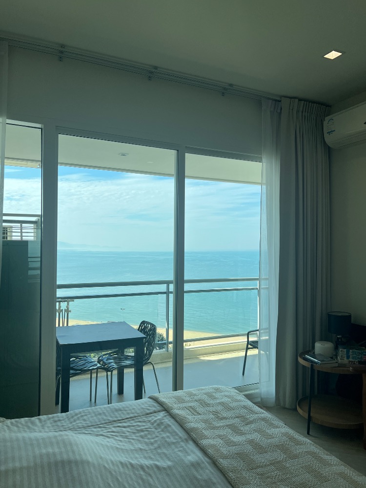 For RentCondoPattaya, Bangsaen, Chonburi : 1BR/1BA Condo at Reflection Jomtien Beach, Pattaya - High Floor, Large Balcony, Incredible Views | Rent: 38K Baht/Month