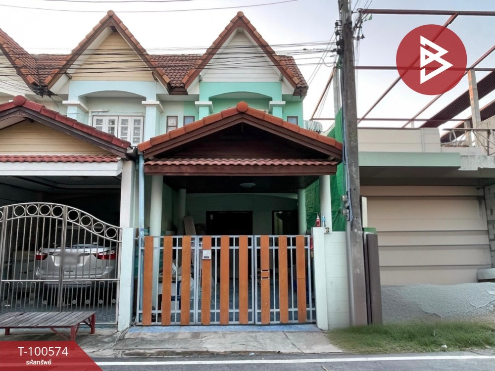 For SaleTownhouseChachoengsao : Townhouse for sale, Srithepthai Village, Bangpakong (Srithepthai1 Bangpakong), Chachoengsao, ready to move in