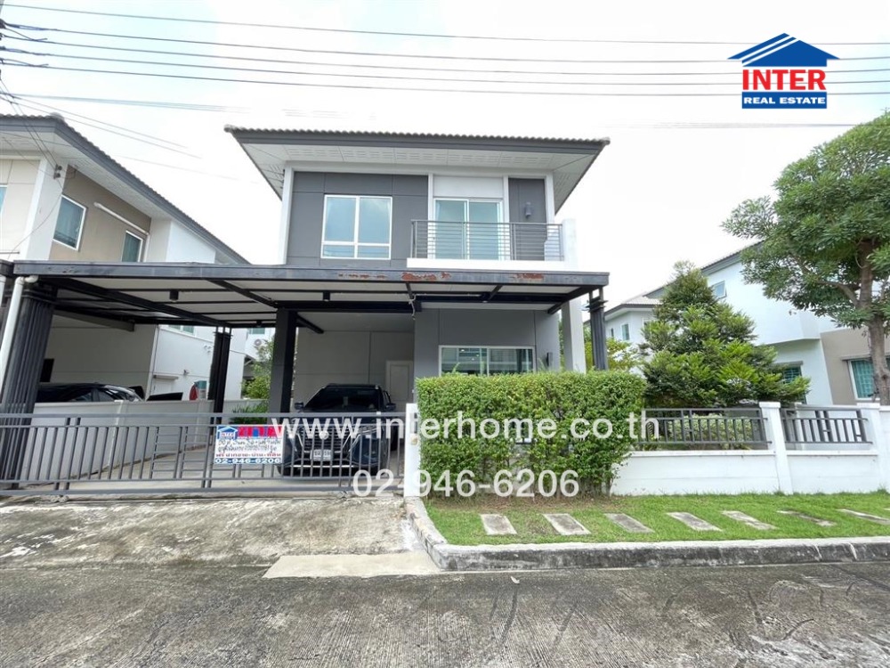 For SaleHouseNonthaburi, Bang Yai, Bangbuathong : 2-storey detached house, 50 sq m, Centro Westgate Village, near the Purple Line, Khlong Bang Phai, Khlong Bang Phai Road, Bang Bua Thong, Nonthaburi