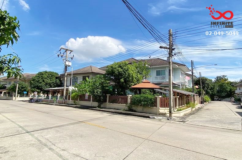 For SaleHousePathum Thani,Rangsit, Thammasat : For sale: 2-storey detached house, area 87.4 square wah, Fa Lagoon Village, Rangsit Khlong 2, Rangsit-Nakhon Nayok Road, Soi Rangsit-Nakhon Nayok 44