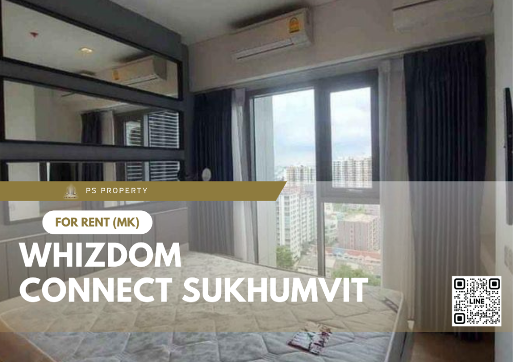 ให้เช่าคอนโดอ่อนนุช อุดมสุข : ให้เช่า ✨ Whizdom Connect Sukhumvit ✨ เฟอร์นิเจอร์ เครื่องใช้ไฟฟ้า ใกล้ BTS ปุณณวิถี