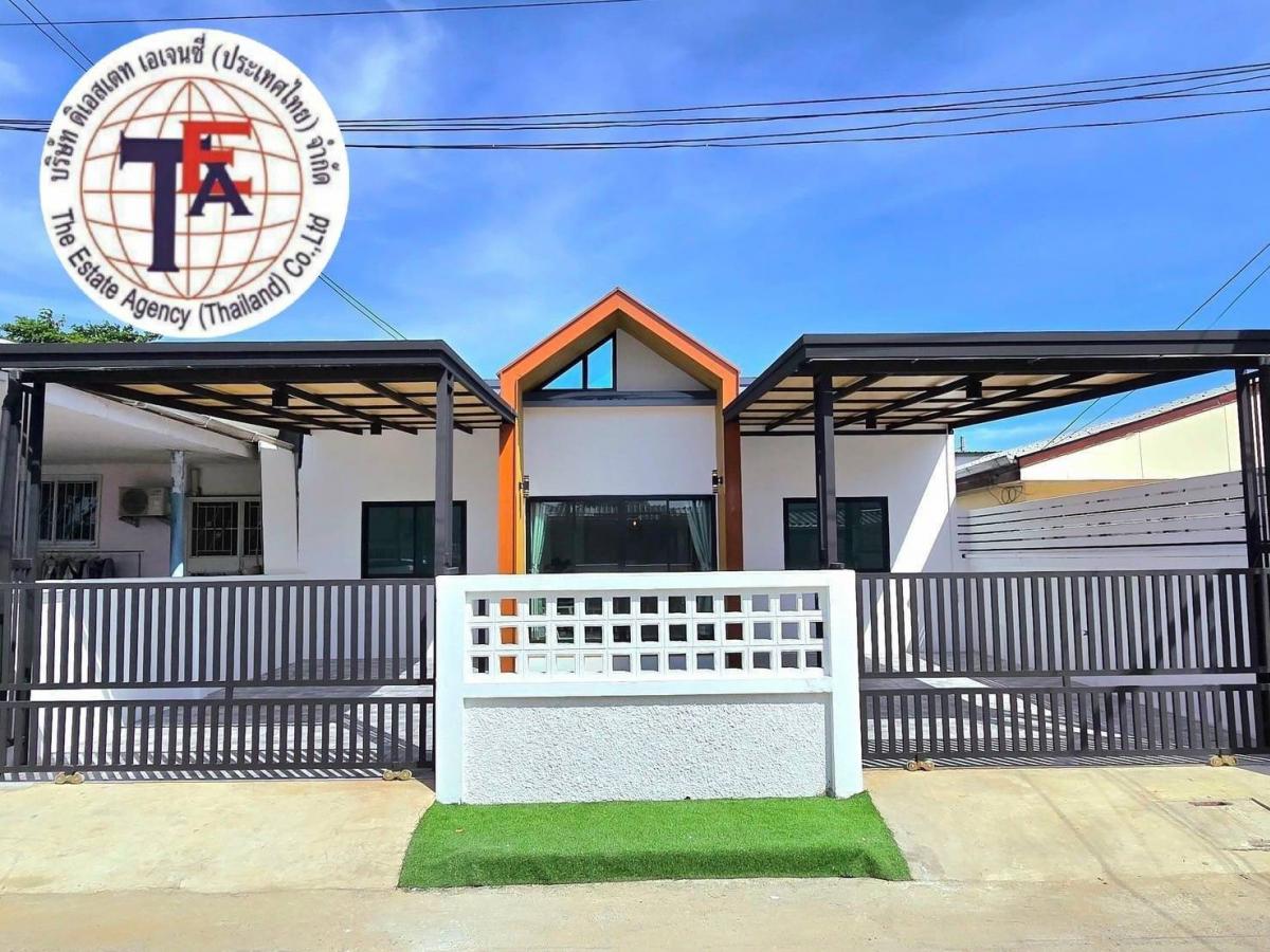 For SaleHouseMin Buri, Romklao : Single-storey detached house for sale, Keha Thani Village 4, Ratchadaphisek 5, Saphan Sung, Soi Mistine, Telecommunications Expressway, Eastern Ring Road, Orange Line, Sarasas School, Setthabut Bamphen School, Ruamrudee Kindergarten, Ramkhamhaeng, Seri Ra