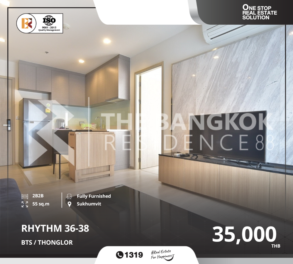 For RentCondoSukhumvit, Asoke, Thonglor : Urgent rental: rhythm sukhumvit 36-38 near bts thong lo