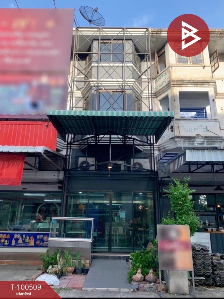 For SaleShophouseVipawadee, Don Mueang, Lak Si : Commercial building for sale, Bandit Home Village, Vibhavadi Rangsit 76, Don Mueang, Bangkok