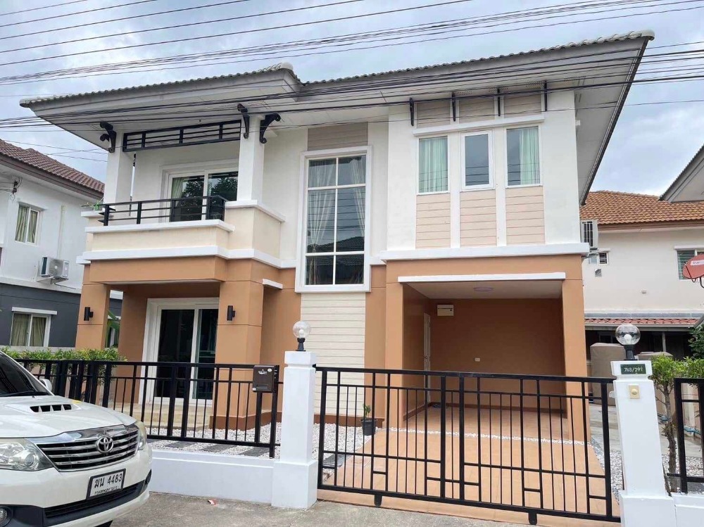 For RentHouseSamut Prakan,Samrong : For rent: Pruksa Villete 19 Village