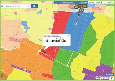 For SaleLandSamut Prakan,Samrong : Very cheap for sale, 4.2 million, land on Bangna-Trad Road, outbound, Km.10 (area 83.1 square wah), Bang Kaew Subdistrict, Bang Phli District, Samut Prakan Province