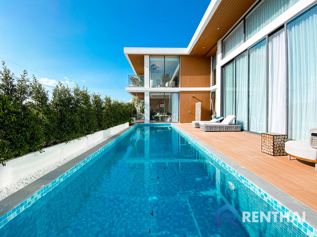 For SaleHousePhuket : Luxurious 4bed Ayana Villa in Phuket with Private Pool & Garden, Semi Furnished