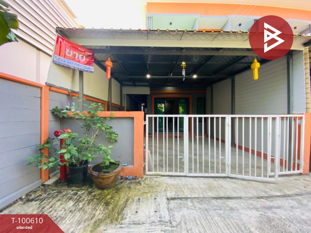 For SaleTownhouseMahachai Samut Sakhon : Townhouse for sale, Romyen Village, Samut Sakhon, ready to move in