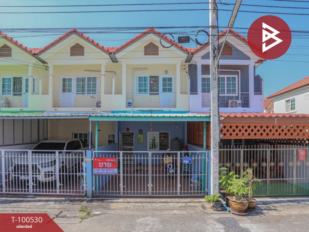 For SaleTownhouseBangna, Bearing, Lasalle : Townhouse for sale, Feuang Fa Villa Village 17, Phase 2, Phraeksa Mai, Samut Prakan