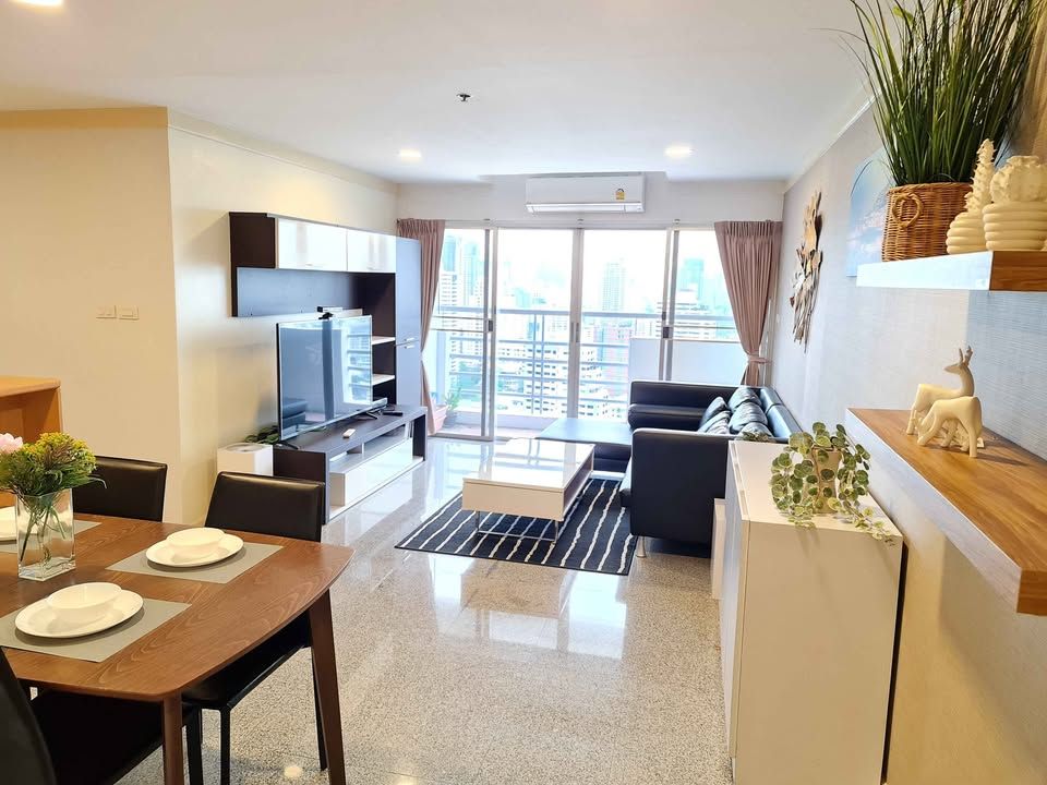 For RentCondoOnnut, Udomsuk : 🌳🔔FOR RENT/SALE>> The President Sukhumvit 81>> Next to BTS On Nut, Building B, 8th floor, room size 35 sq m., fully furnished #LV-MO1001