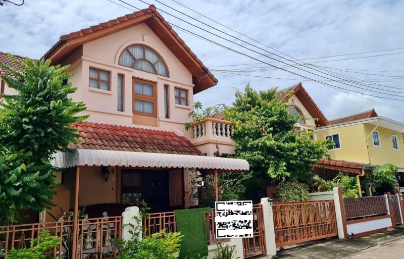 For SaleHouseSriracha Laem Chabang Ban Bueng : Second-hand house for sale, cheap price, in the Terrace Hill Sriracha project, on Rai Kluai Road