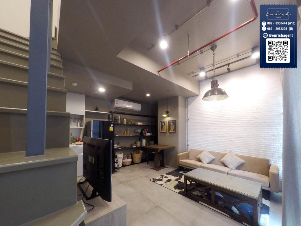 For RentCondoOnnut, Udomsuk : 💙For rent IDEO MOBI Sukhumvit 81, 2-storey room, beautiful, fully furnished, BTS On Nut💙 Call 092-8366444 Dao // Line id : @enrichagent