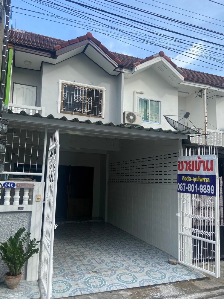 For SaleTownhouseRama 2, Bang Khun Thian : For sale: renovated house, ready to move in, 2 bedroom, 2 bathroom townhouse, near Central Rama 2