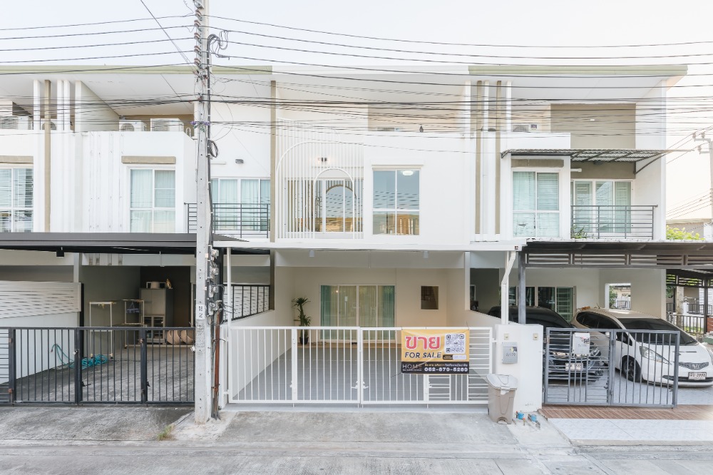 For SaleTownhouseRattanathibet, Sanambinna : City Sense Rattanathibet - Liang Mueang Non / 3 Bedrooms (SALE), City Sense Rattanathibet - Liang Mueang Non / 3 Bedrooms (SALE) GAMET547