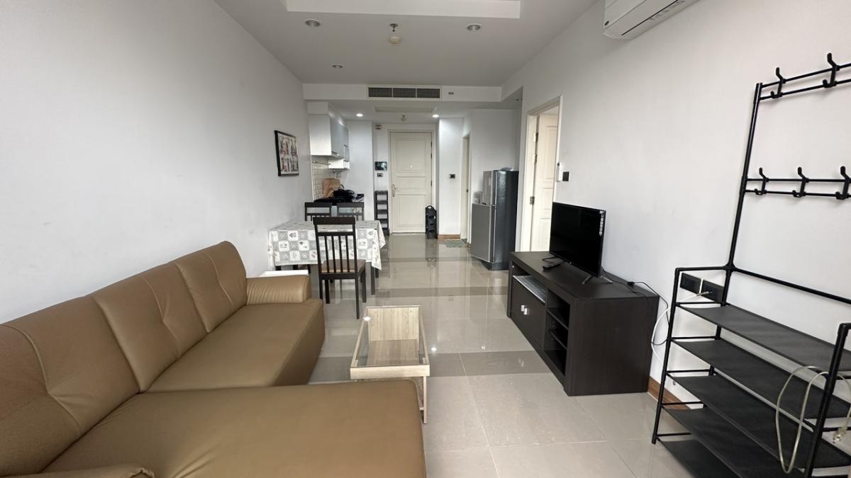 For RentCondoRama9, Petchburi, RCA : Condo for rent, Supalai Wellington 1, 1 bedroom, decorated with a large room 47 square meters, near Central Rama 9, near MRT Cultural Center