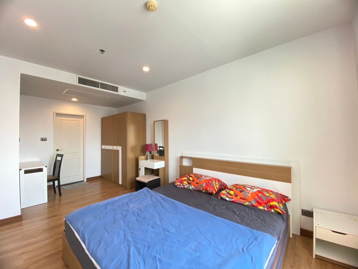 For RentCondoRama9, Petchburi, RCA : Condo for rent, Supalai Wellington 1, 1 bedroom, decorated with a large room 47 square meters, near Central Rama 9, near MRT Cultural Center