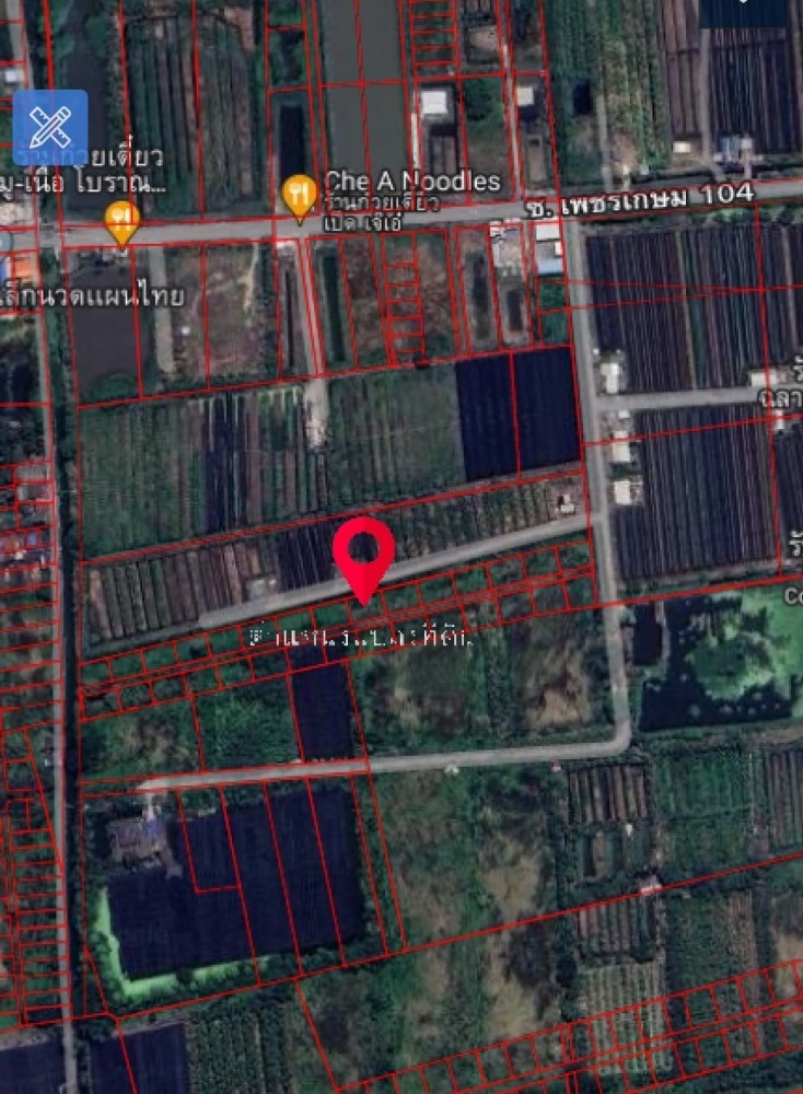 For SaleLandBang kae, Phetkasem : Urgent sale, very cheap, land for sale, 90 square wah, Thawi Watthana 1, Nong Khaem 104, selling for only 1.5 million baht.