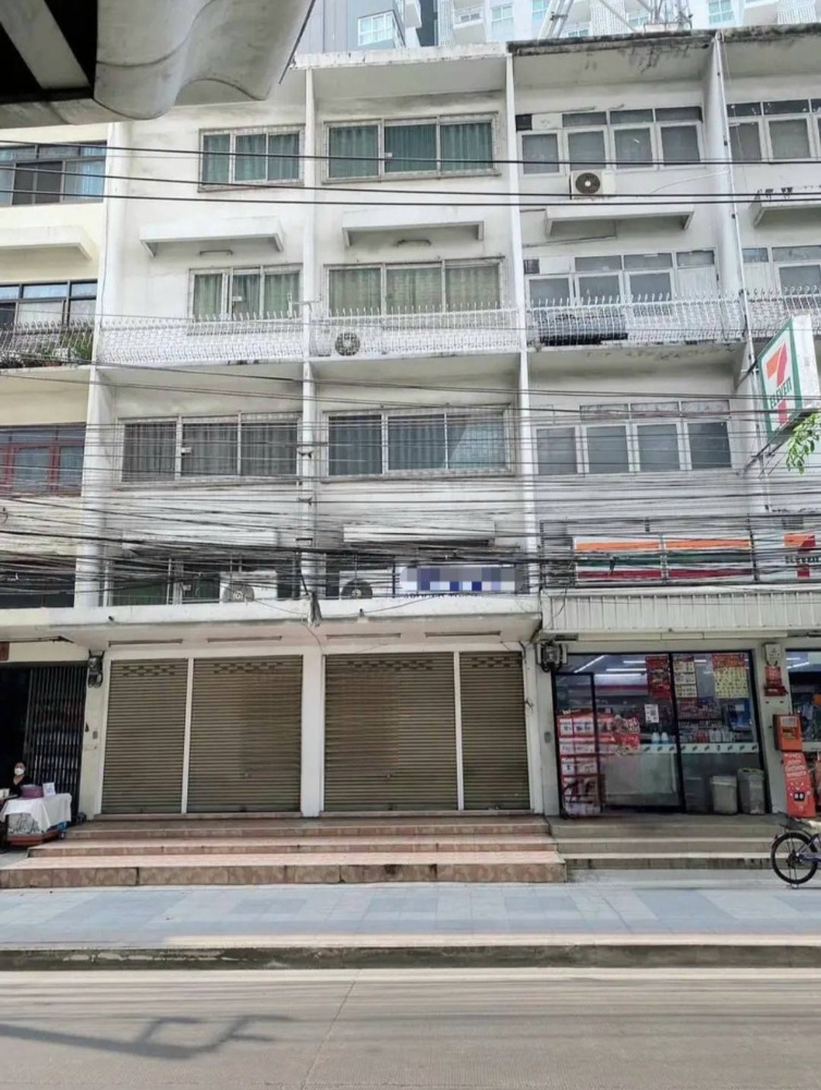 For RentShophouseBang Sue, Wong Sawang, Tao Pun : For rent: 5-storey commercial building, 2 units, next to 7-11, good location, next to the main road, near the Wong Sawang MRT exit, opposite Market Place, near the entrance to Parkland Wong Sawang, Big C, suitable for an office, cafe, storefront, showroom