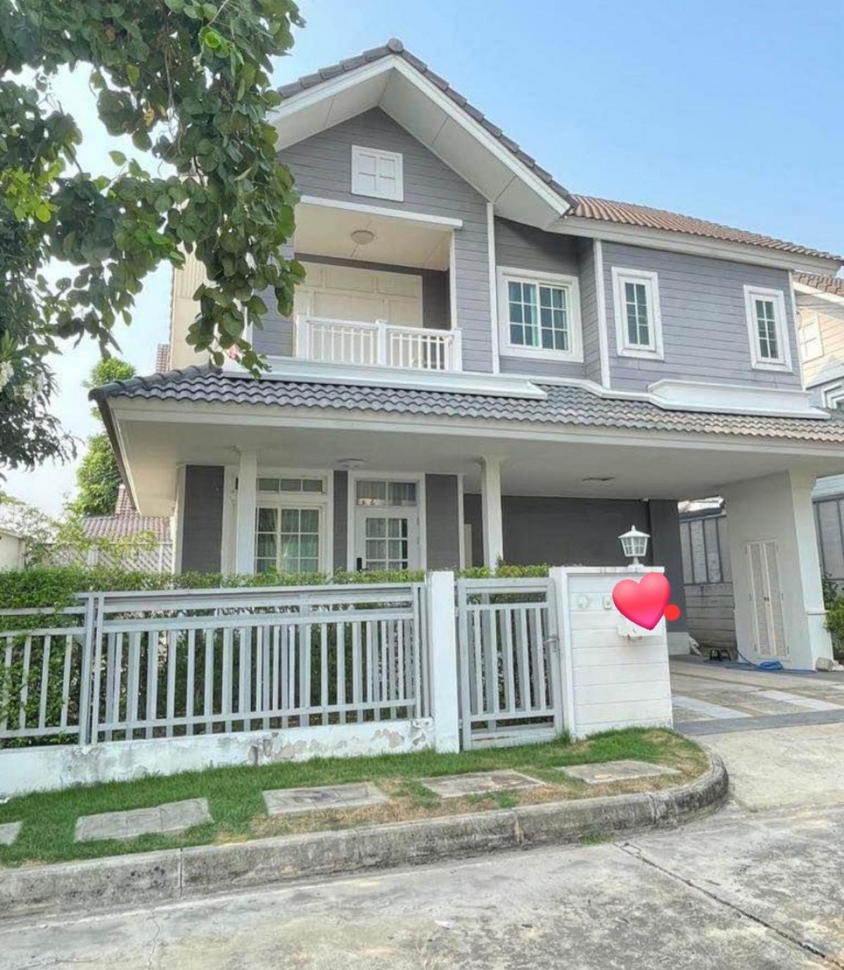 For RentHouseNawamin, Ramindra : House for rent, 58 sq m., Panya Inthra Road, along Khlong 2, near Fashion Island