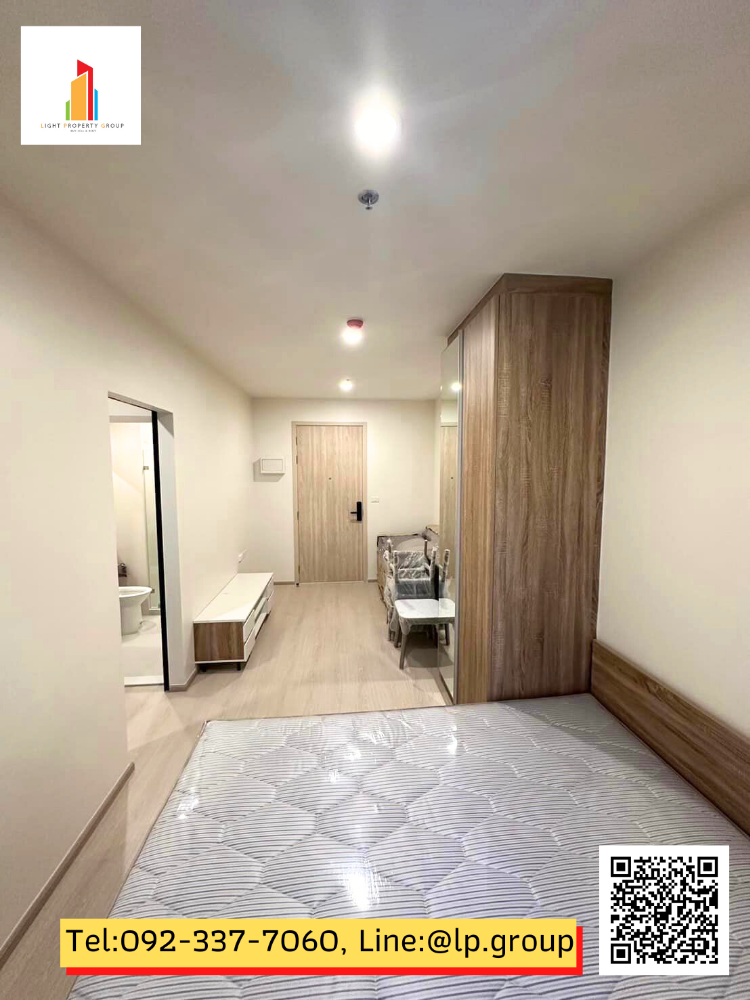 For RentCondoPinklao, Charansanitwong : New room for rent, ready to move in “Nue Noble Faichai - Wanglang“, next to MRT Blue Line, Faichai Station, 80 meters, convenient transportation, fully furnished, ready to move in