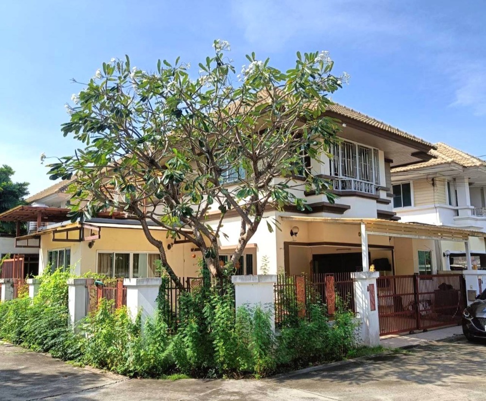 For RentHouseRama5, Ratchapruek, Bangkruai : House for rent, 2-storey detached house, corner plot, 49 sq m., Ratchaphruek-Rama 5, near Rama 5 roundabout