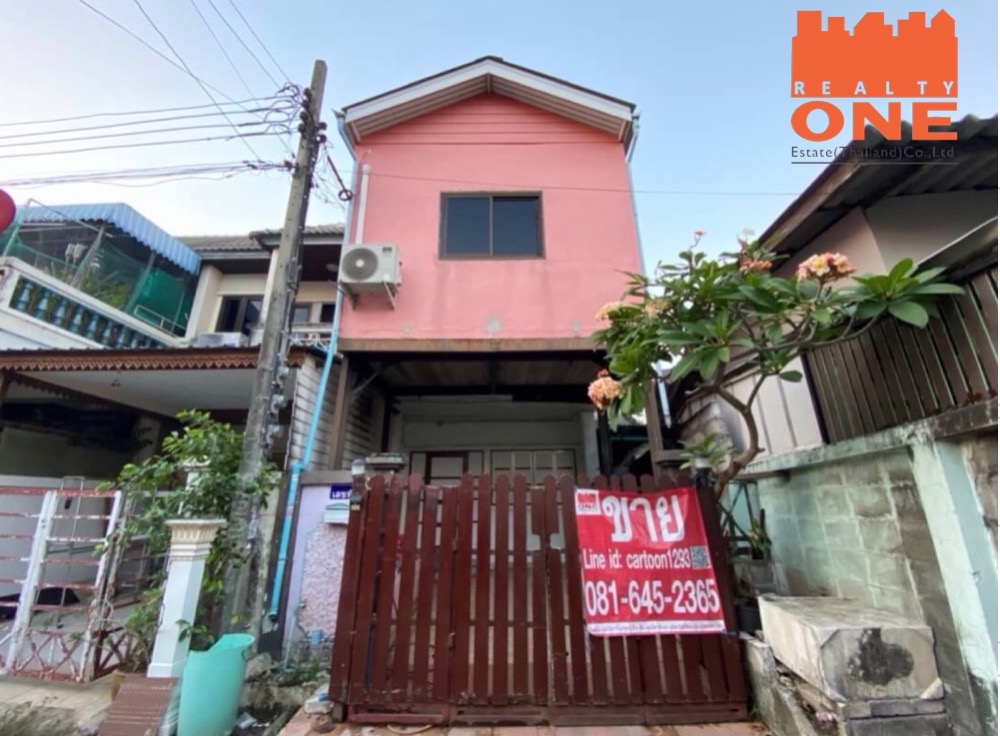 For SaleTownhouseMin Buri, Romklao : 2-storey townhouse, Rani Village 7