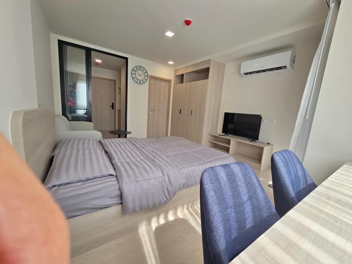 For RentCondoPathum Thani,Rangsit, Thammasat : ✅For rent: D Condo Hype Rangsit (D Condo Hype), opposite Bangkok University, ready to move in 05/12/67