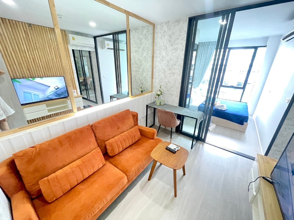 For RentCondoKasetsart, Ratchayothin : Condo for rent, Ciela Sripathum, next to Bang Bua BTS station, 5th floor, 1 bed plus 1 bathroom, 31.5 sq m, fully furnished, ready to move in