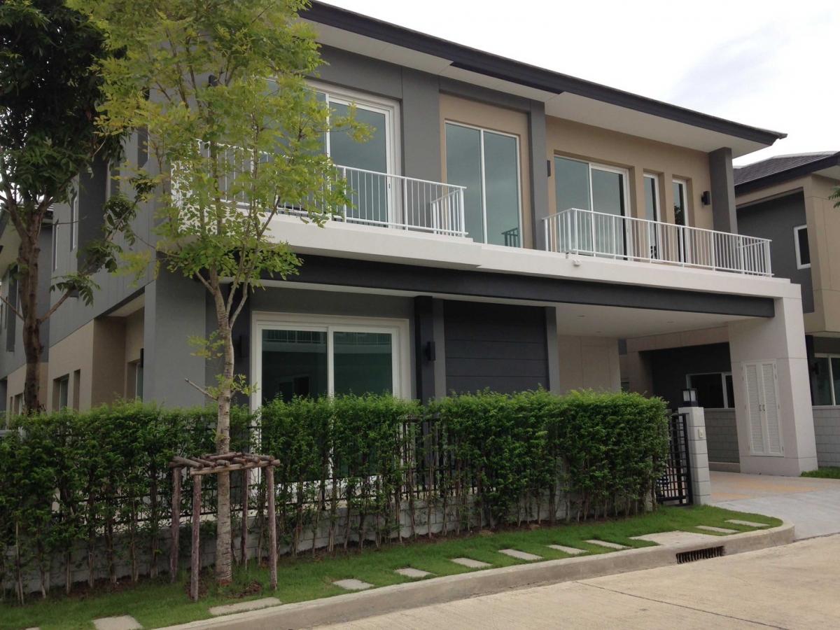 For SaleHouseBangna, Bearing, Lasalle : Urgent sale, beautiful house, The City Sukhumvit-Bangna, air conditioners included throughout the house