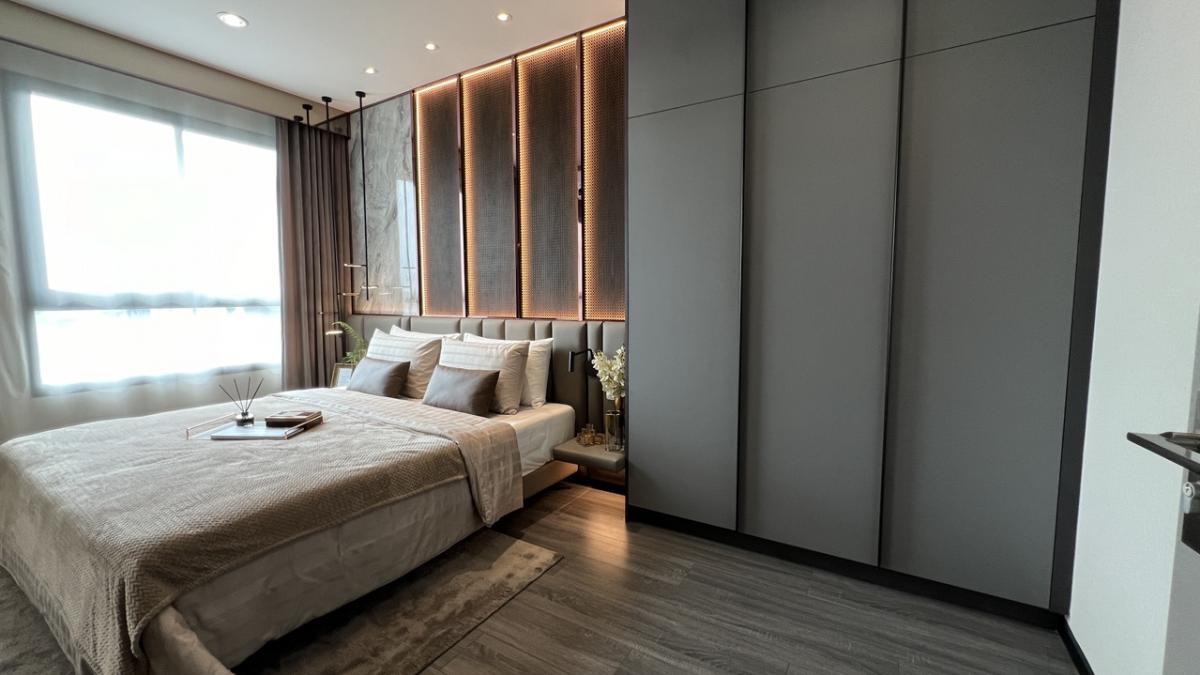 For SaleCondoOnnut, Udomsuk : 💥for sales 2 br. 1 bath 6.39 MB 💥Beautiful room, complete furniture + wallpaper + curtains IDEO Sukhumvit Rama 4 350 m to BTS Phra Khanong