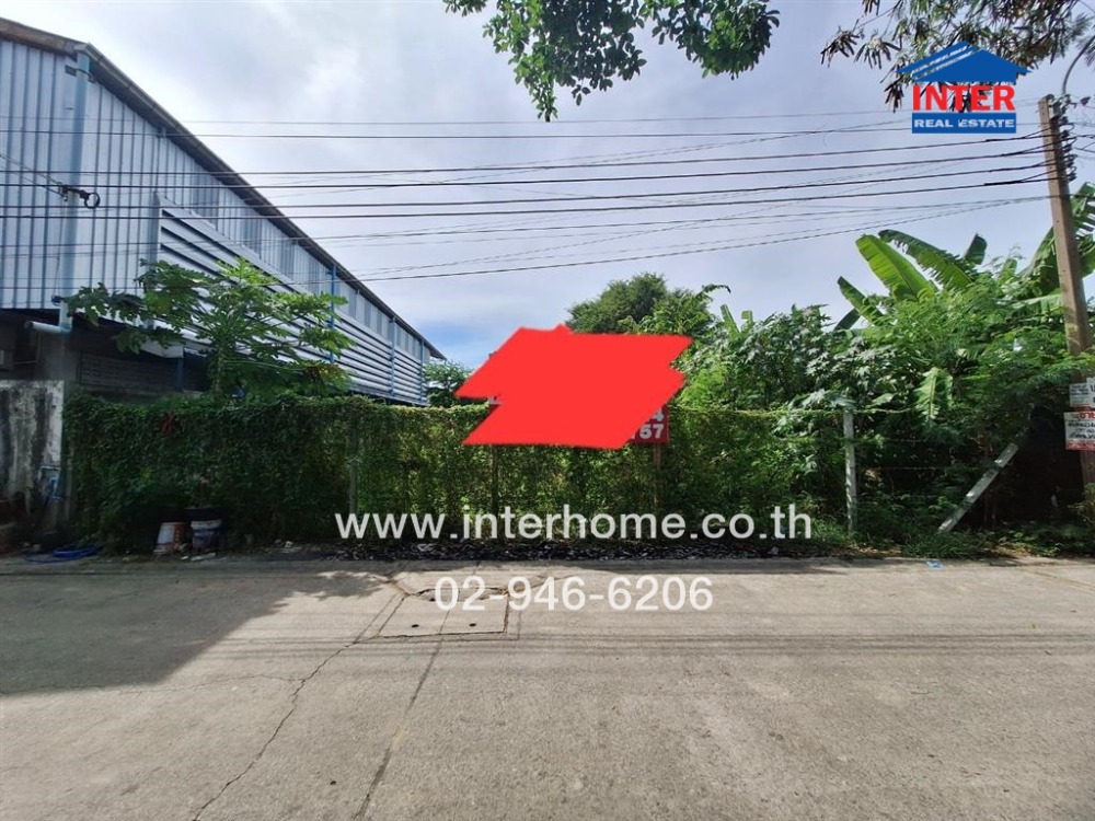 For SaleLandSamut Prakan,Samrong : Vacant land 99 sq.w. Land, Soi Sri Dan 3/3, near Mega Bangna, Srinakarin Road, Sukhumvit Road, Mueang Samut Prakan, Samut Prakan