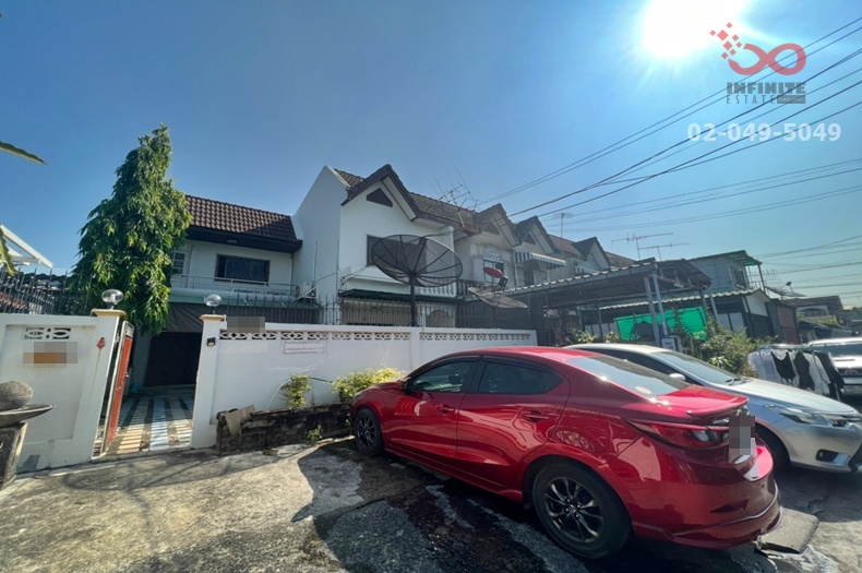 For SaleTownhouseKaset Nawamin,Ladplakao : For sale and rent: 2-storey townhouse, Keha Thani 2 Village, Soi Nawamin 56, Ram Intra Road