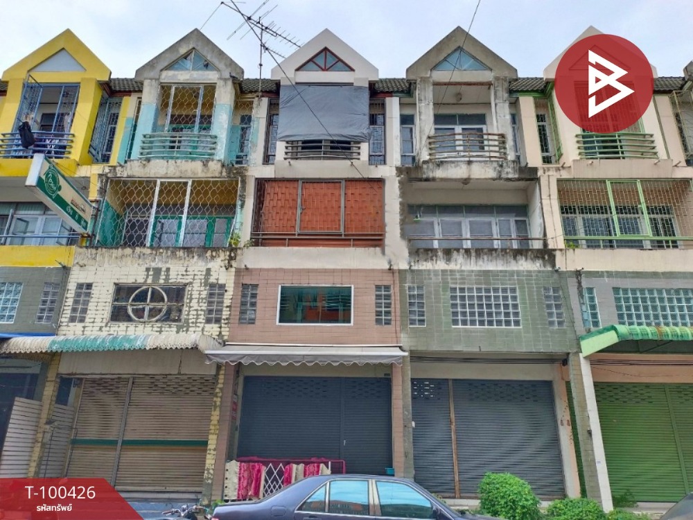 For SaleShophouseMin Buri, Romklao : Commercial building for sale, Rueanrudee Village, Ramkhamhaeng 180, Bangkok