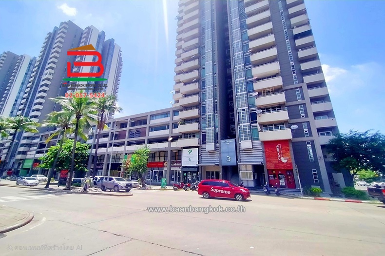 For SaleCondoChaengwatana, Muangthong : Condo Victoria Lakeview 3, area 54.66 sq m., near Sukhothai Thammathirat Open University, Impact Muang Thong Thani, Chaeng Watthana Road, Bang Phut Subdistrict, Pak Kret District, Nonthaburi Province