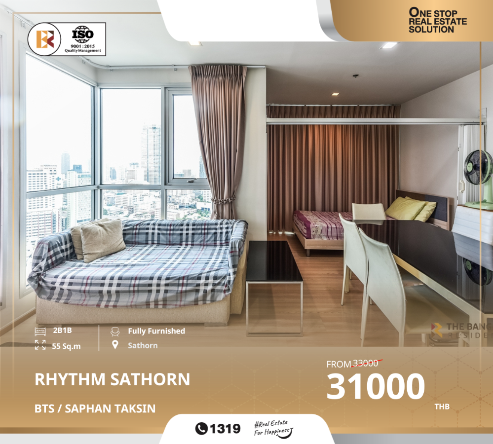 For RentCondoOnnut, Udomsuk : Prime location! rhythm sathorn near bts saphan taksin