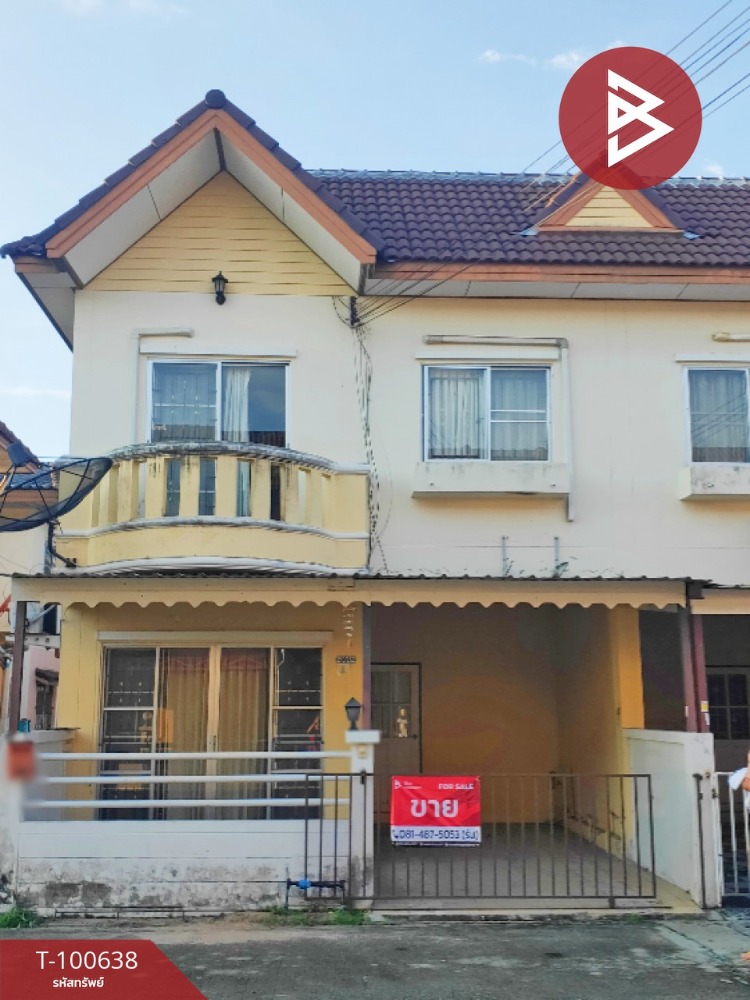 For SaleTownhouseSriracha Laem Chabang Ban Bueng : Townhouse for sale, The Plus Village, Sriracha, Chonburi