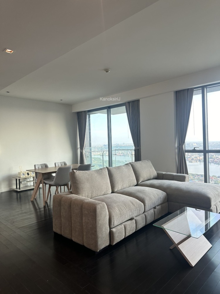 ให้เช่าคอนโดพระราม 3 สาธุประดิษฐ์ : For Rent: ////THE PANO Rama 3  Chao Phraya River View Special Offer: 📍 First Month Only THB 65,000!