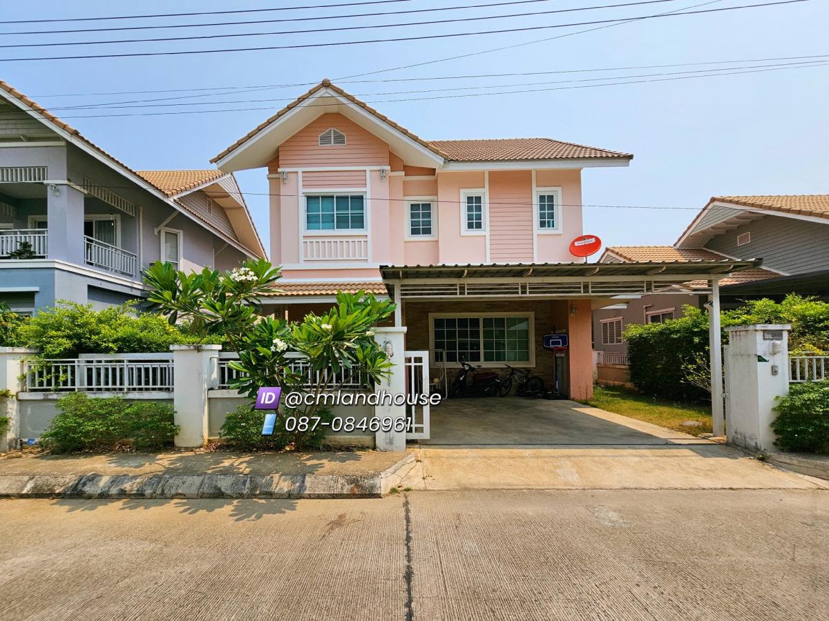 For SaleHouseChiang Mai : Baan Kulphan 15, next to San Pu Loei Ring Road, 7 km from the city, reduced price from 4.89 million to 3.99 million, fully furnished.