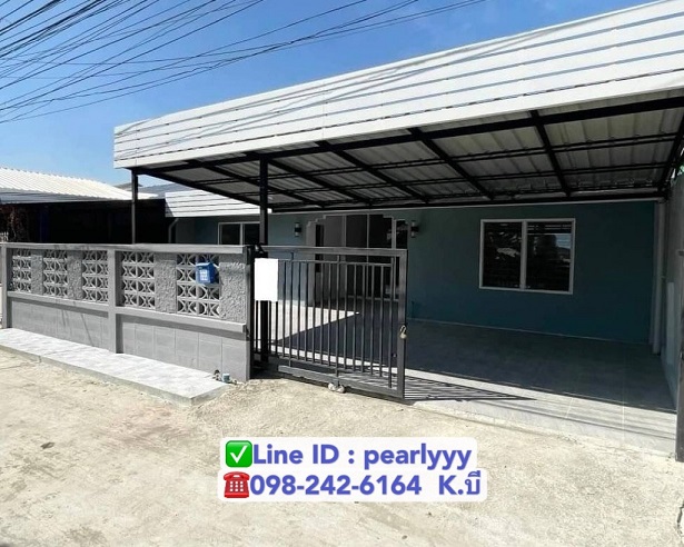 For SaleHouseMin Buri, Romklao : 😍Selling a house in Keha Thani 4, Soi 21, Ratchadaphisek Road 4, single-storey detached house, cheap price😍