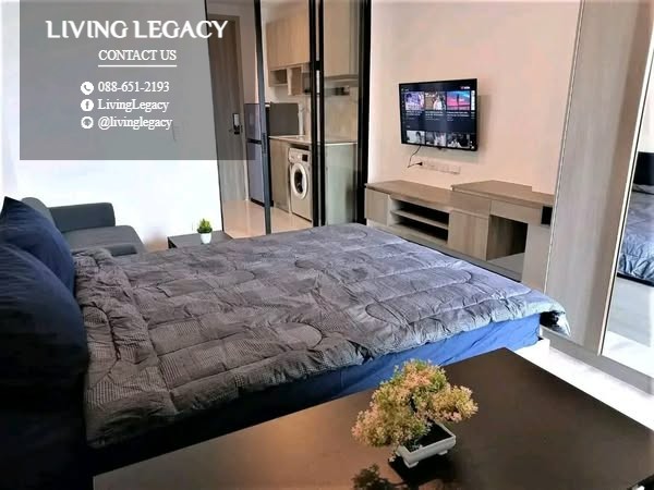 For RentCondoSamut Prakan,Samrong : SO2X5I Condo for rent Knightsbridge Sukhumvit - Thepharak 24 sq m. 21st floor line id : @livinglegacy