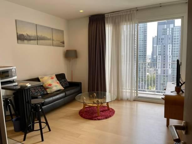 For RentCondoSukhumvit, Asoke, Thonglor : Condo For Rent HQ by Sansiri 1 Bedroom 1 Bathroom 43 sqm