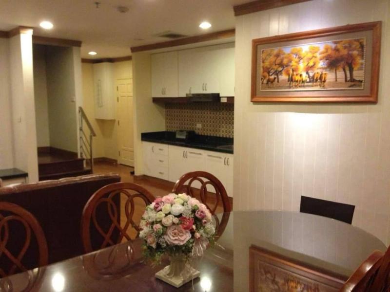 For RentCondoWitthayu, Chidlom, Langsuan, Ploenchit : Condo For Rent New House 2 Bedroom 3 Bathroom 181 sqm