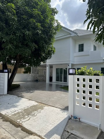 For SaleHouseNonthaburi, Bang Yai, Bangbuathong : HR2046 For sale: 2-storey detached house, newly renovated, beautiful and ready to move in, Maniya Village, Tha It, convenient transportation, near MRT Tha It